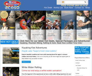 rapids.co.nz: Rapid Sensations Adventures|Taupo Adventure Activities
