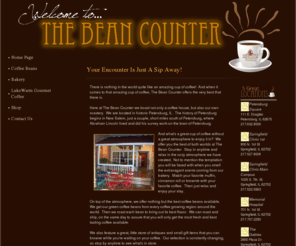 encounterthecounter.com: Welcome to Bean Counter Coffee
Looking for a fresh cup of coffee, made from the best beans from around the world?  Bean Counter has all your coffee needs covered.