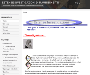 estenseinvestigazioni.com: Presentazione
estense investigazioni