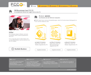 pcc-service.net: P.C.C. // Personal Computer Coach
Geben Sie hier die Beschreibung der Webseite ein