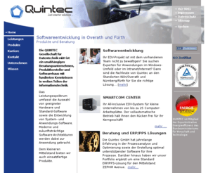 quintec.de: Softwareentwicklung in Overath und Fürth
