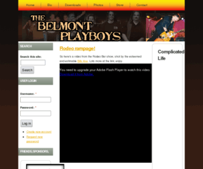 thebelmontplayboys.com: The Belmont Playboys | Greaser Rock Royalty
