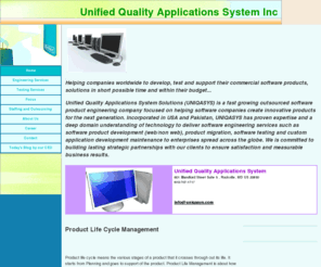 uniqasys.com: Unified Quality Applications System Inc
