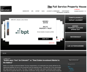newsec.fi: Newsec | Kiinteistökauppa | Kiinteistökaupan neuvonanto | Kiinteistöjohtaminen | Kiinteistöarviointi | Toimitilajohtaminen | Toimitilavuokraus | Toimitilavälitys | Asuntovuokraus - Newsec
Newsec on Pohjois-Euroopan johtava kiinteistöneuvonantaja. Palvelujamme ovat kiinteistöjohtaminen, kiinteistökaupan neuvonanto, kiinteistöarviointi ja toimitilavälitys sekä asuntovuokraus.