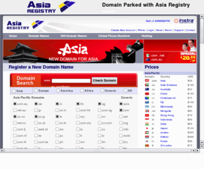 xn--4kqv7nx6lky1aylr4vh.net: xn--4kqv7nx6lky1aylr4vh.net - Domain parked by Asia Registry
Asia Registry is your Asia wide domain name registrar providing complete coveragage of Asian ccTLD domain names including .cn .jp .au .nz .my .id .in .hk .sg and more.