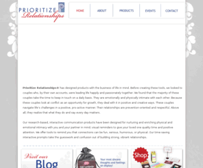 commitmentcube.com: Prioritize Relationships
We believe communication is the key for every loving, lasting and successful
marriage. We have developed a unique set of communication tools designed to get the conversation flowing between you and your partner.