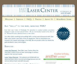 olyautoauction.com: Laser Hair, Tattoo,Scar Removal,PhotoFacial,Spider Veins
East Side Laser Center specializes in medical aesthetic laser procedures designed to make you look and feel better.Conveniently located in the office of Dr. William M Swartz.