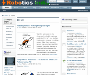 roboticsindia.com: Robotics India - India's Online Robotics and Embedded Community
India's Online Robotics and Embedded Community