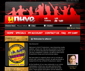 unuvo.com: uNuvo - NUVO Productions Interactive Media Website
uNuvo.com - NUVO Productions Interactive Media Website