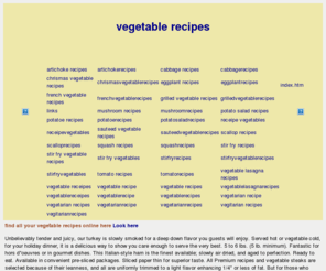 vegetable-recipes.com: vegetable recipes
 vegetable recipes, find all your vegetable recipes online here
