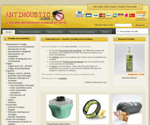 boutique-sante-voyage.fr: Produits et conseils anti-moustiques | Antimoustic.com
Informations et produits contre les moustiques. Conseils et échange d'expérience sur le moustique. Produits anti moustique : répulsif, moustiquaire, piège, bracelet, piqure, insecticide, naturel.