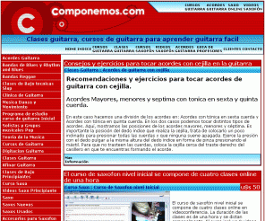 componemos.com: Clases guitarra, cursos de guitarra para aprender guitarra facil
Clases guitarra, cursos guitarra todos los niveles para aprender guitarra facil, acordes de guitarra para tocar facil