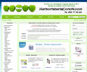 herbolarioconchi.es: Herboristería Conchi - Herbolario online
Herbolario online con amplio surtido de productos a buenos precios, envios por mensajeria urgente, compre hoy y reciba mañana. Satisfacción garantizada