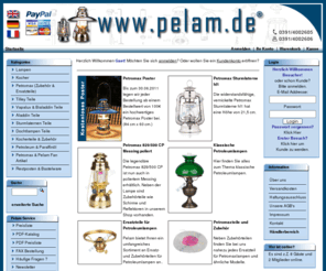 petromax.asia: Petromax - Petroleumlampe - Petroleum - Pelam.de -
 Ob Petromax Lampen, Sturmlaternen, klassische Petroleumlampe, Kocher oder deren Ersatzteile, bei Pelam werden Sie fündig.