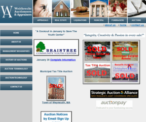 thegreatestauctioneer.com: Weitbrecht Auctioneers, Inc.
Weitbrecht Auctioneers is a full service auction and appraisal company. We offer services for real estate, foreclosure auctions, municipal auctions, benefit auctions, business liquidations, asset liquidations and a full range of appraisals.