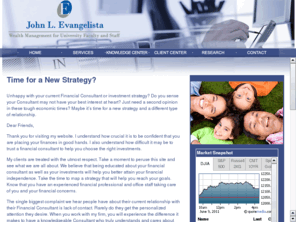university-wealth.com: John L Evangelista
Comprehensive Financial Planning and Investment Services Site