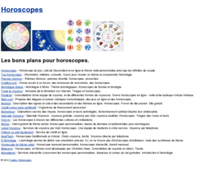 cogitex.com: Horoscopes
Les offres horoscopes. Le portail horoscopes. Bons plans horoscopes. L'annuaire horoscopes. Les sites horoscopes.