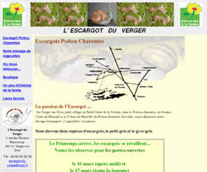 escargot-du-verger.com: escargots - poitou-charentes - beurre baratte AOC - plats cuisinés - gastronomie.asp
