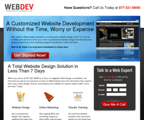 websitedevelopment.com: Small Business Web Site Design | Business Website Designers | WebsiteDevelopment.com
Website Development provides business website design for small business that will help you improve your online presence. Cutting-edge online marketing strategies. 