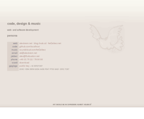 alexbrem.net: Alex Brem
code, design & music