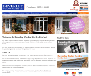 bwc-ltd.co.uk: Beverley Window Centre - Home
beverley window centre limited provide high quality windows, doors, porches, fascia & soffits and conservatories.