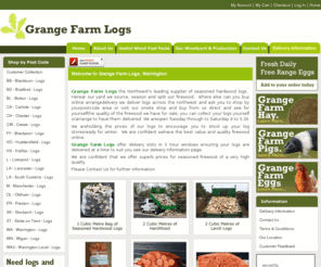 grangefarmhay.com: Grange Farm Logs, Online logs, Hardwood logs, Seasoned logs
Grange Farm Logs supply quality seasoned hardwood logs direct from their log yard,fast delvery, nets of logs,bulk discounts