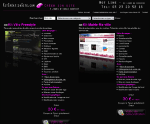 kit-creation-site.com: Rechercher un kit
Description