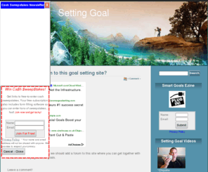 mindgoodies.com: Setting Goal - Smart Goals, Life Plan, Teasers Brain
A setting goal resource that helps you achieve smart goals and create a life plan. Teasers (brain), brain puzzles, affirmations (positive) all help you set and reach a goal. Goal setting is one secret of success with a huge impact on your power of mind.