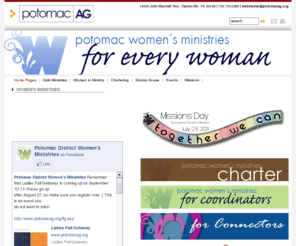 potomacwomen.org: Women's Ministries
Women's Ministries