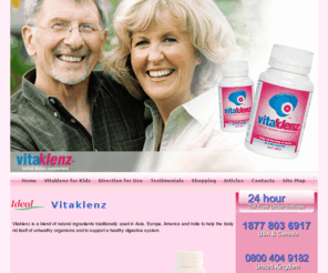 vitaklenz-asia.com: Vitaklenz
Ideal Health Services is a joint co-operation between BodyFix Natural Health Products and Genesis Health Products Customers of both companies can now purchase their products safely and comfortably from the one web shop where lower prices are the norm rather than the exception