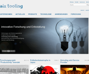 aixtooling.net: Aixtooling GmbH - Präzisionsblankpressen optischer Gläser mit hochqualitativen Werkzeugsystemen
Your partner for precision molding of optical glass. Based on your optics design we manufacture high quality mold systems.