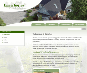 elmerhoj.dk: Elmerhøj Anlægsgartneri og Havedesign | Velkommen |
Din Anlægsgartner og havearkitekt. Ordner alt fra stenlægning til havedesign til både private og erhverv.