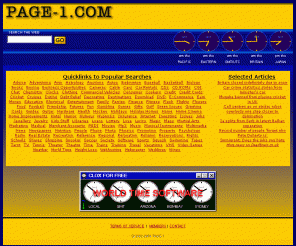 page-1.com: PAGE-1.COM
Page-1.com, PAGE-1 Search Engine, world clocks, news, web search