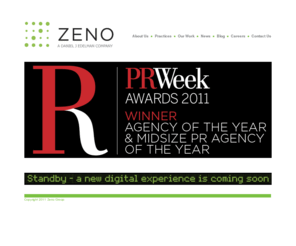 zenogroup.biz: Zeno Group USA
Zeno Group specializes in marketing consumer, healthcare and technology brands with big, bold thinking that's unencumbered by traditional PR boundaries.