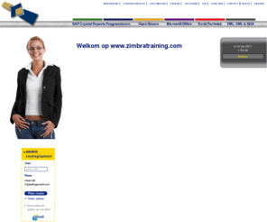 zimbratraining.com: Imatica - Specialist in internet opleidingen en cursussen
Imatica (Internet Opleidingscentrum) verzorgt gespecialiseerde cursussen op gebied van PHP/ASP.net, Linux en Crystal Reports. 