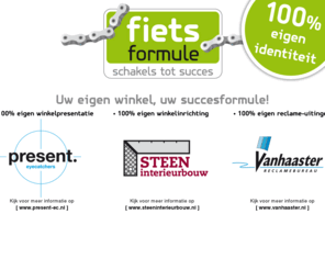 fietsformule.nl: Fiets formule : schakels tot succes - Present Eyecatchers - Steen Interieurbouw - Vanhaaster Reclamebureau
Fiets formule : schakels tot succes - Present Eyecatchers - Steen Interieurbouw - Vanhaaster Reclamebureau. Kijk voor meer informatie op: www.presenteycatchers.nl, www.steeninterieurbouw.nl, www.vanhaasterreclamebureau.nl