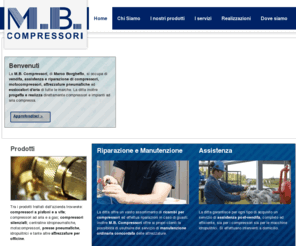 mbcompressori.com: M.B. Compressori e attrezzature pneumatiche - Cantù - Siti Premium
La M.B. Compressori, di Marco Borghetto, si occupa di vendita, assistenza e riparazione di compressori, motocompressori, attrezzature pneumatiche ed essiccatori d'aria di tutte le marche.