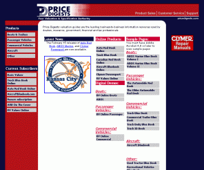 pricedigests.com:  Price Digests - Price Digests - Your Valuation and Specification Authority
