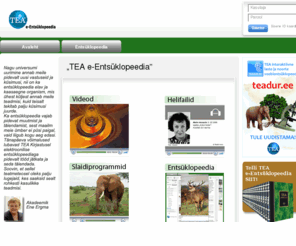 teaents.net: Ents.ee
TEA e-Entsüklopeedia