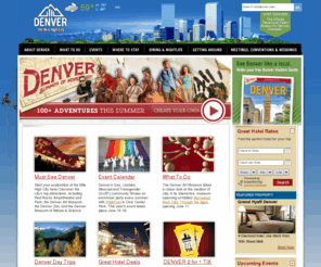 cotourismhalloffame.com: Denver Colorado Tourist & Vacation Information | VISIT DENVER
Denver Colorado's travel & tourism visitors information bureau. Find city guides, planning resources for vacations & help for tourists.