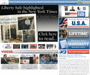 libertysafe.com: Liberty Safe - America's #1 Safe Manufacturer of home, office, gun safes, security products and vaults
America's #1 manufacturer of quality gun safes, fire safes and home safes! Join over ONE MILLION OWNERS who have found the peace of mind that comes from owning a Liberty Safe.