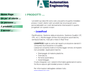 commesse.net: AUTOMATION ENGINEERING -Commesse-
Automation Engineering è specializzata nella realizzazione di software gestionale, siti Web 