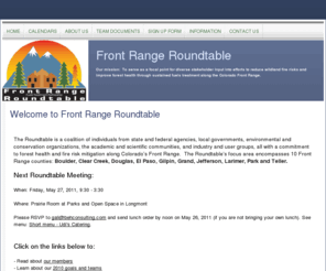 frontrangeroundtable.com: Home Page
Home Page