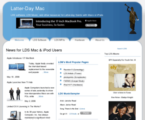 latterdaymac.com: Zayda Internet joins End Point | End Point Blog
End Point developers blog about databases, Postgres, Interchange, ecommerce, Ruby on Rails, Spree, hosting, browsers, development, environments, version control, Perl, and SEO.