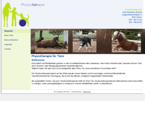 physiotierapie.com: physiotherapie - Physiotherapie für Tiere
Physiotherapie für Tiere. Dina Savaskan, Zürich