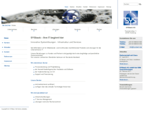 sysback.de: Startseite - SYSback
SYSback Homepage