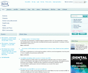 bda.org: 
	BDA (British Dental Association) - Home

BDA, British, Dental, Association