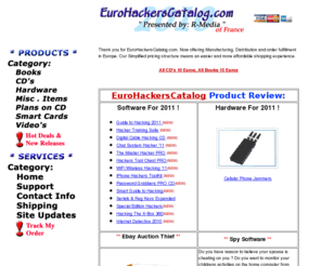 eurohackerscatalog.com: Hackers Catalog
Hacking