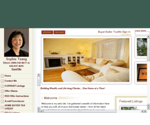 sophietsang.com: Cupertino Real Estate
Intero of Cupertino is delighted to have Sophie Tsang on board Sophie arrived at Intero with extensive background in marketing project management real estate investment and property management Having been a resident of the Bay area for nbsp over years she knows the area like the back of her hand She is highly educated and speaks nbsp Mandarin fluently Her suitability for this business lies in her 