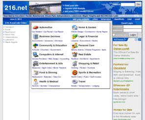 216.net: 216.net - Your link to Cleveland, Euclid, Beachwood, Brook Park, Independence, Lakewood, Maple Heights
Your link to Cleveland, Euclid, Beachwood, Brook Park, Independence, Lakewood, Maple Heights